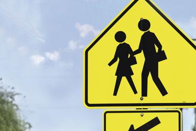 School sign