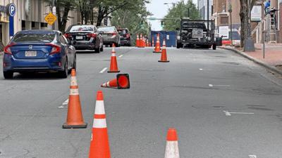 Marshall Street lane closure