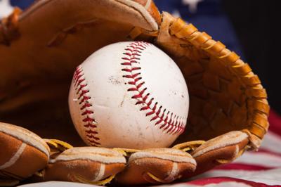 baseball and mitt