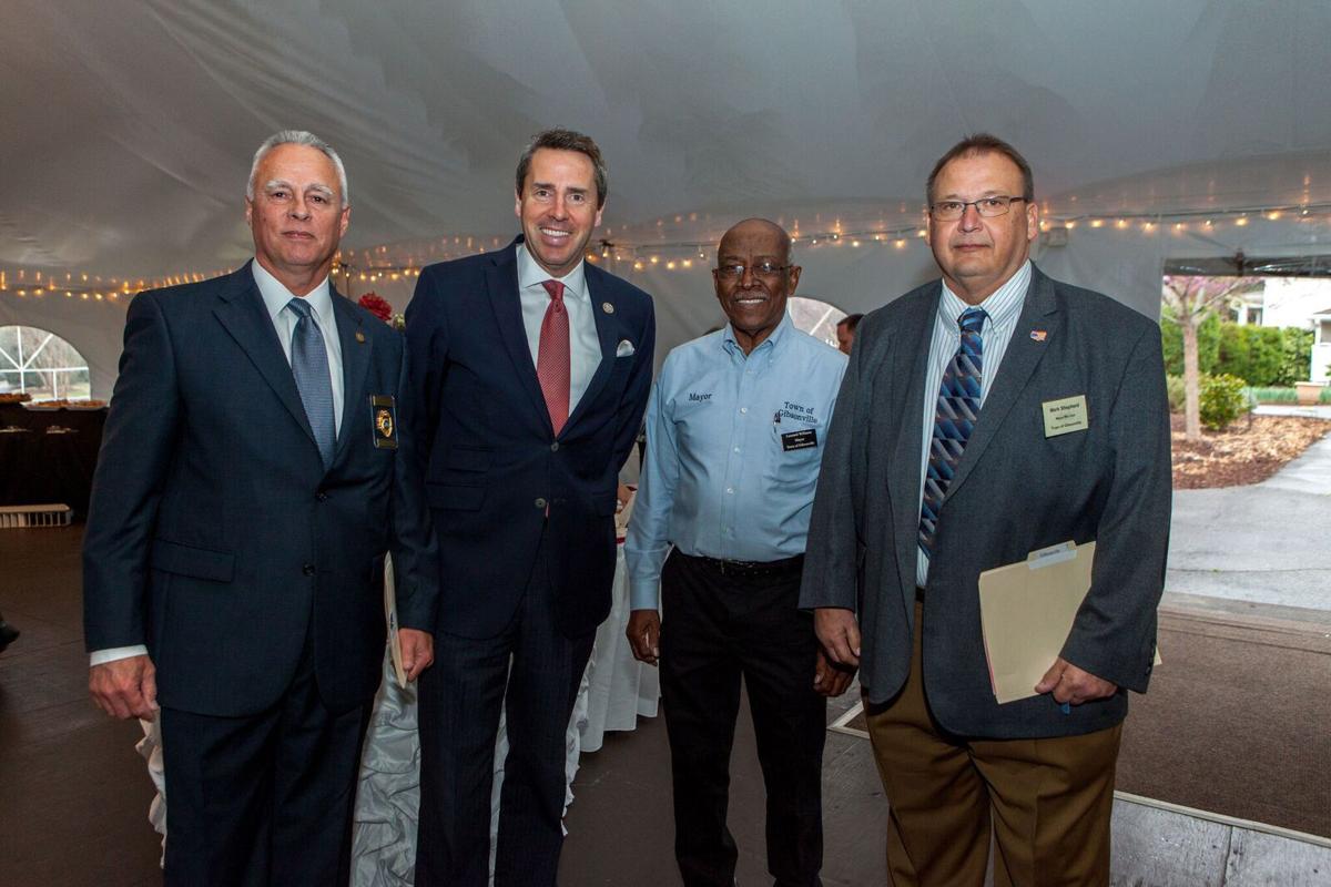 Gibsonville Merchants Association's social attracts leaders