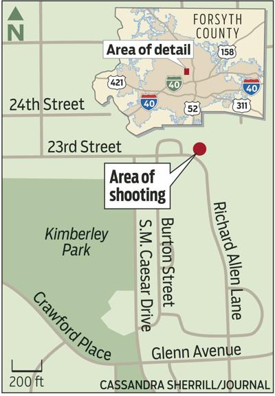 Richard Allen Lane Shooting map