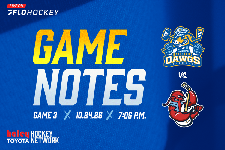 GAME 3: DAWGS VS. ROCK LOBSTERS GAME NOTES and BROADCAST INFO