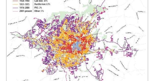 Water sewer Line Map water-sewer-line-map