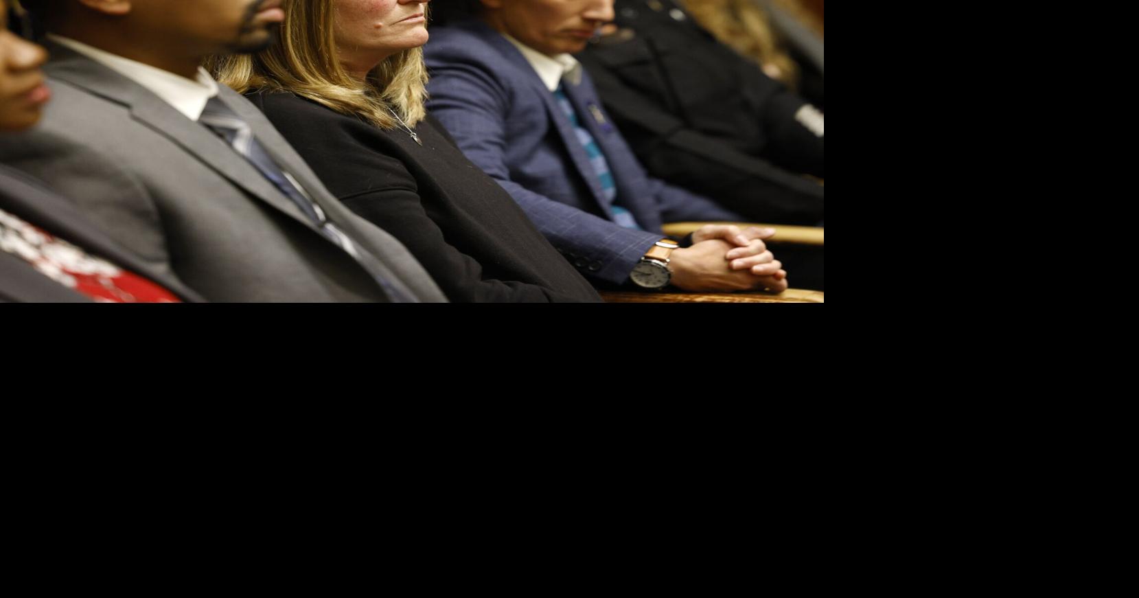 Teen charged with death of GPD officer responds to judge
