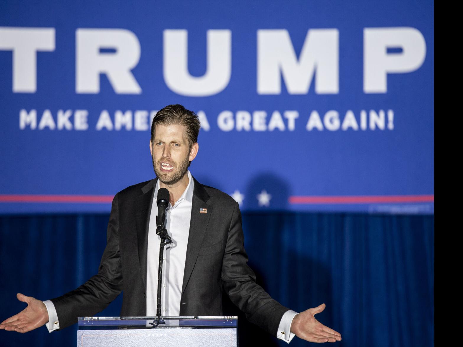 In Guilford County Address Eric Trump Makes The Case For His Father To Get Four More Years Greensboro Com