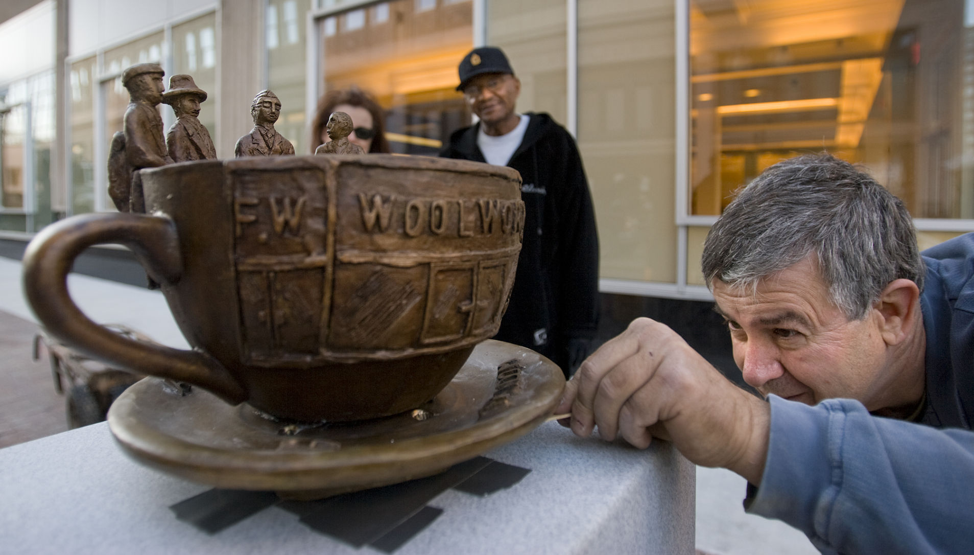 A cup of freedom brews monument to movement