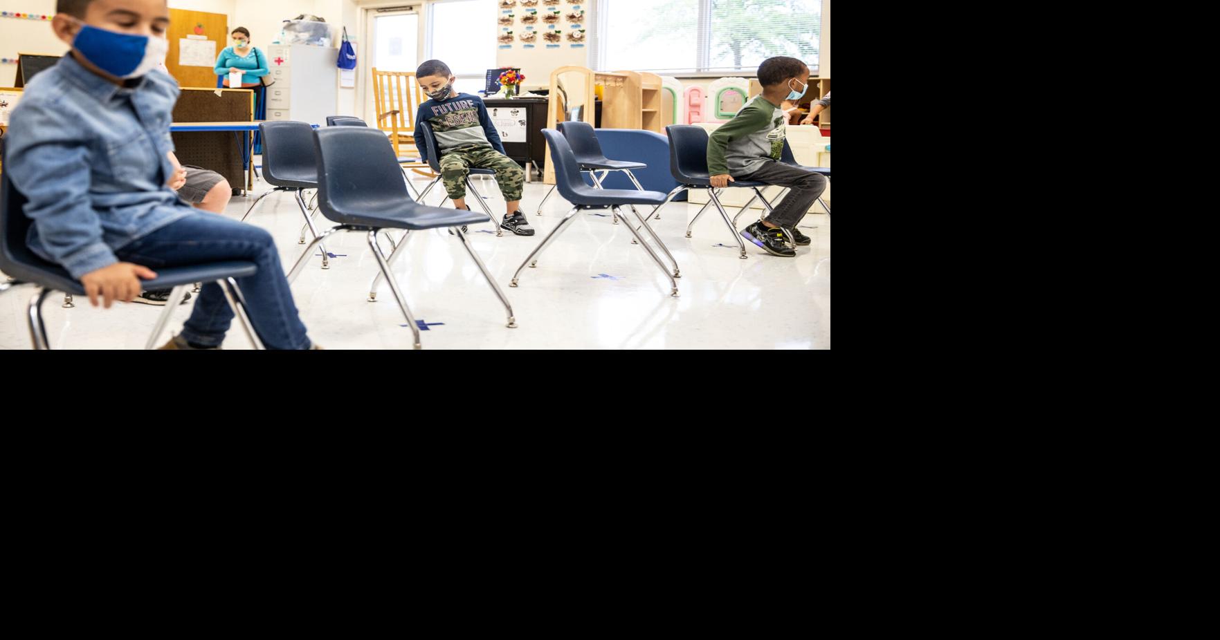 Guilford County Schools preK students pioneer district's return to in