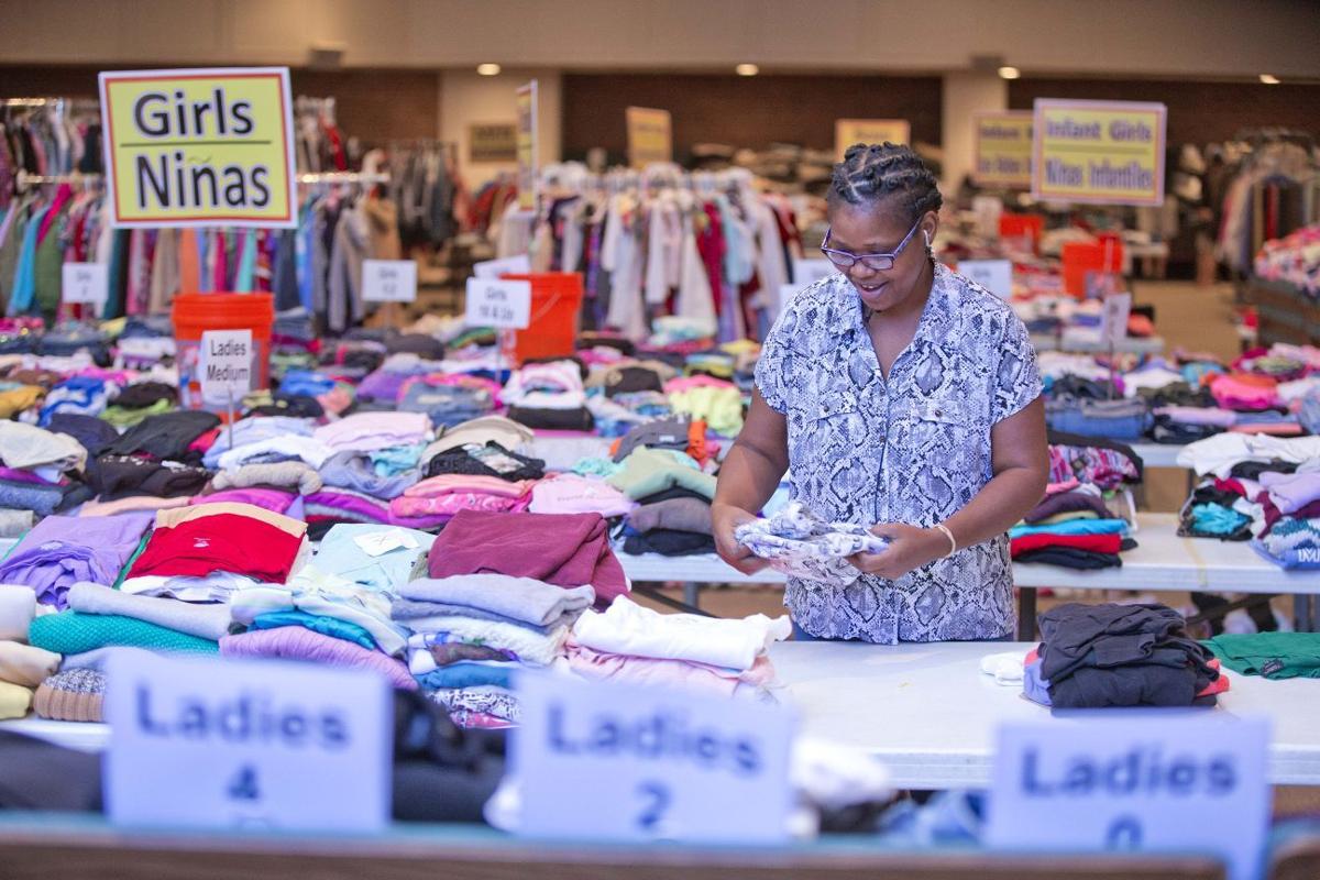 Local church addresses the needy through clothing giveaway (VIDEO