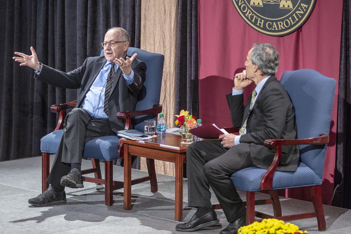 At Elon's law school, Alan Dershowitz talks Trump, politics and the law | Local News ...1200 x 800