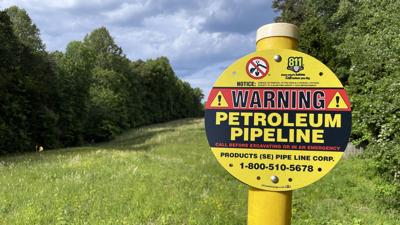Plantation Pipeline Right of Way