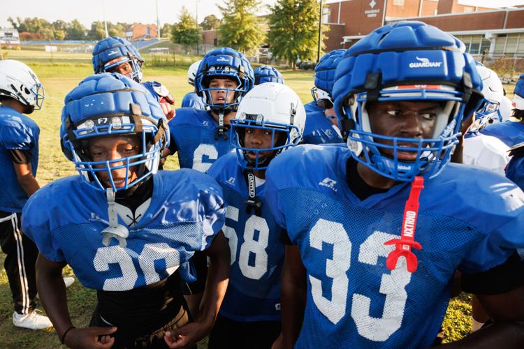 Ragsdale First Day of Football Practice