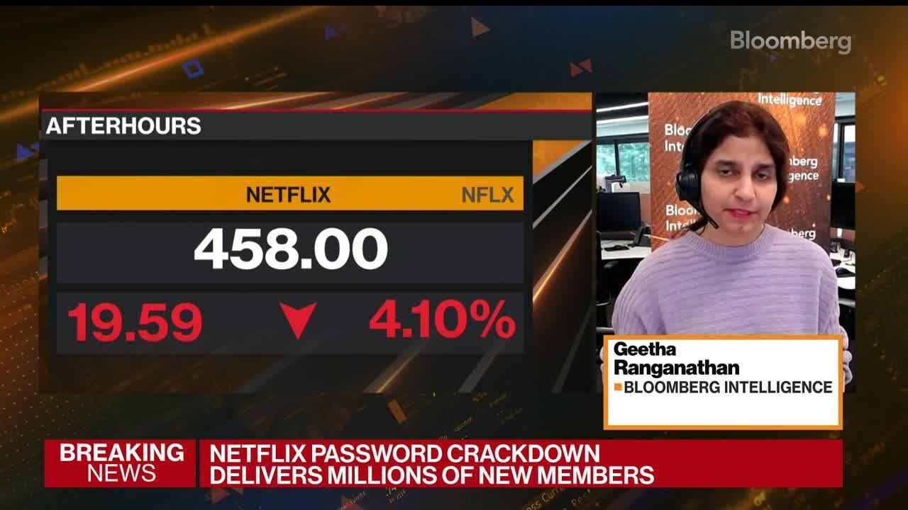 Netflix's subscriber growth surges in a sign that crackdown on password  sharing is paying off