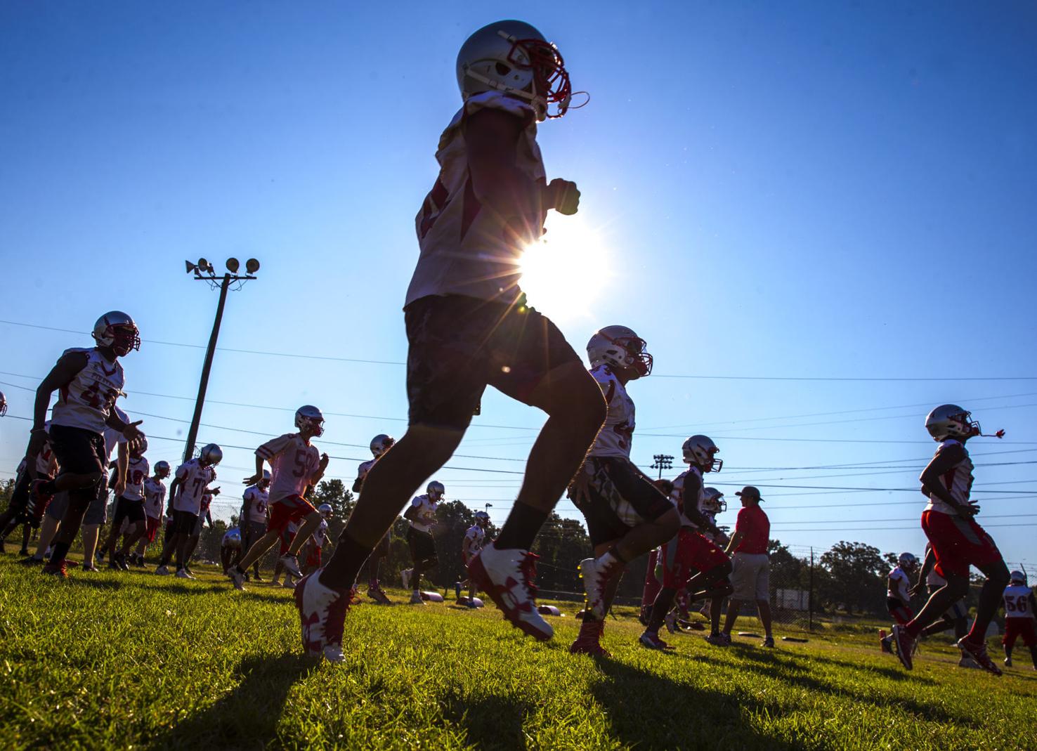 Page High football practice Uploaded Photos