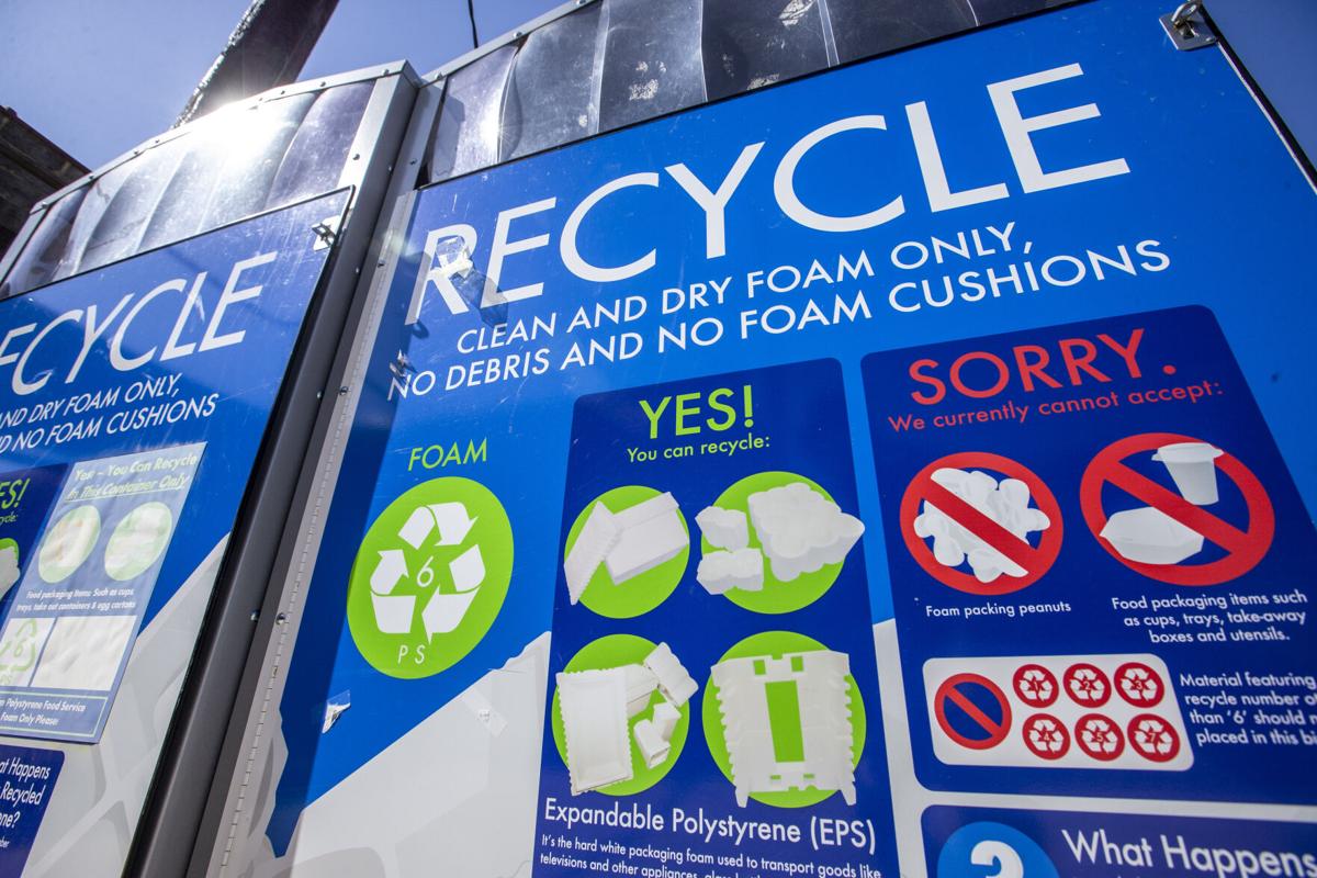 Foam recycling site opens in Greensboro Local