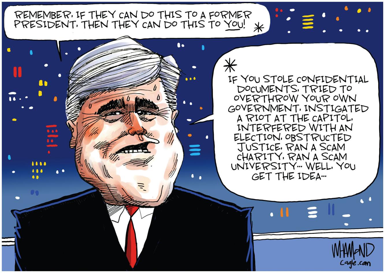 Sub cartoon for Drawn-Out Debate | Editorial Cartoons | greensboro.com