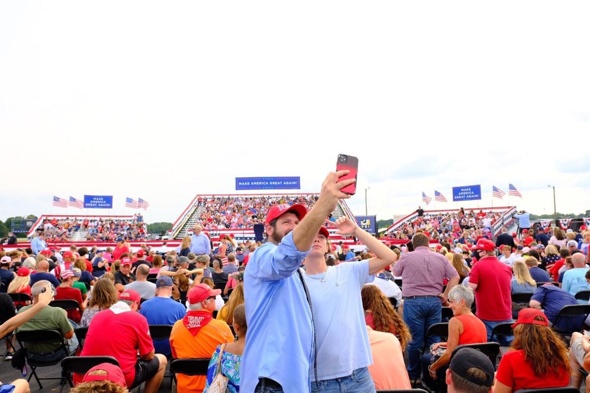 In Winston Salem Appearance Trump Blasts Biden Vows To Keep Jobs At Home Politics Greensboro Com