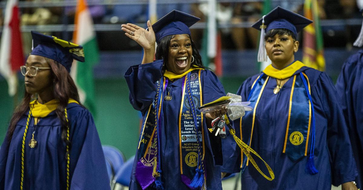 Ncat Graduation Photos: 2023 North Carolina A&T spring commencement ceremony