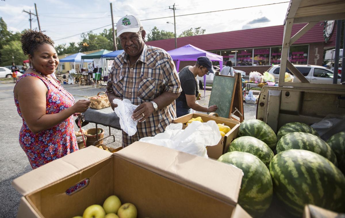 A spot for fresh produce.