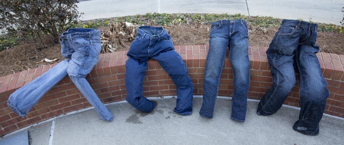 Wrangler creates public art in Greensboro with jeans, ice and cold ...