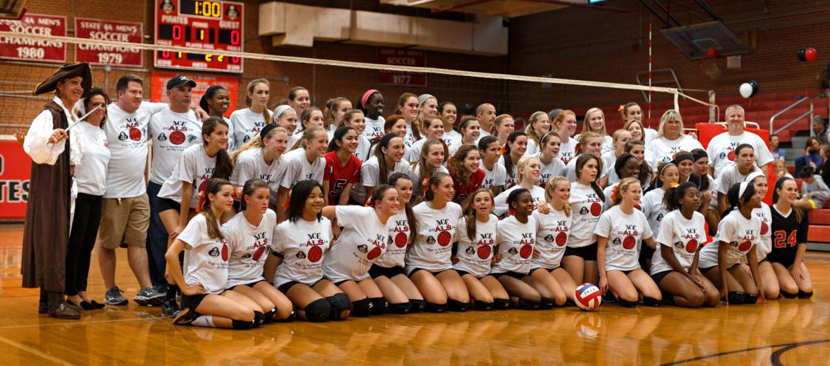 HS Volleyball Southeast Guilford High School at Page High School