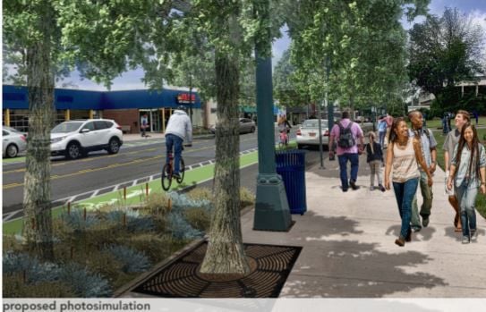 Streetscape-North Elm