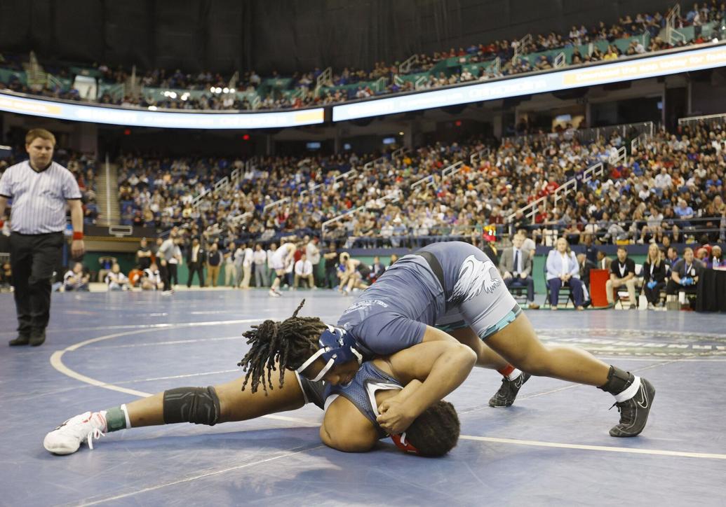 NCHSAA 2024 wrestling individual state championships results