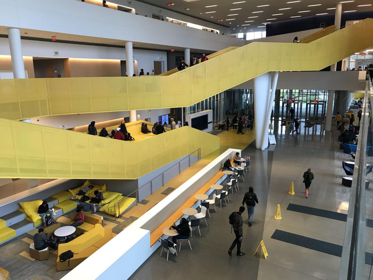 NCAT new student center interior