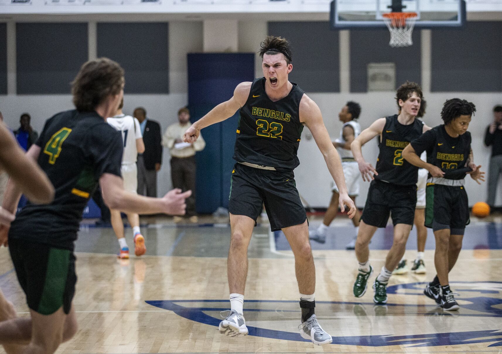 Greensboro Day wins 2023 NCISAA 3A boys basketball state championship
