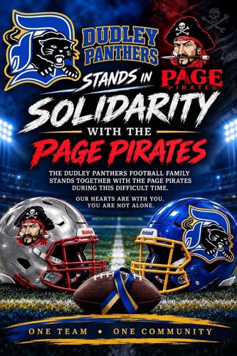 "Solidarity with our Page pirates"