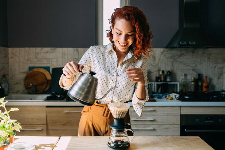 A kettle can help you reach the perfect temperature.