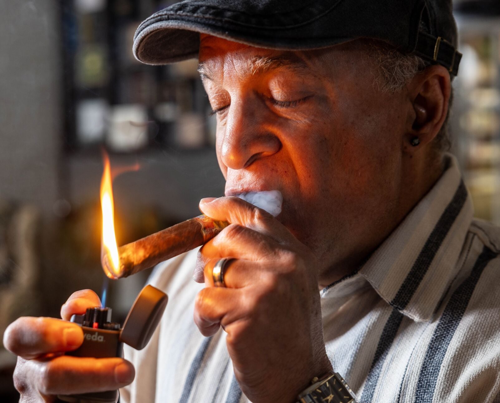 Cigars at Backroom Lounge in Greensboro
