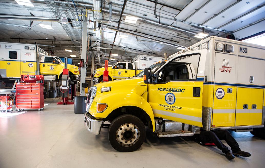 Photos Guilford County Emergency Services' new logistics facility