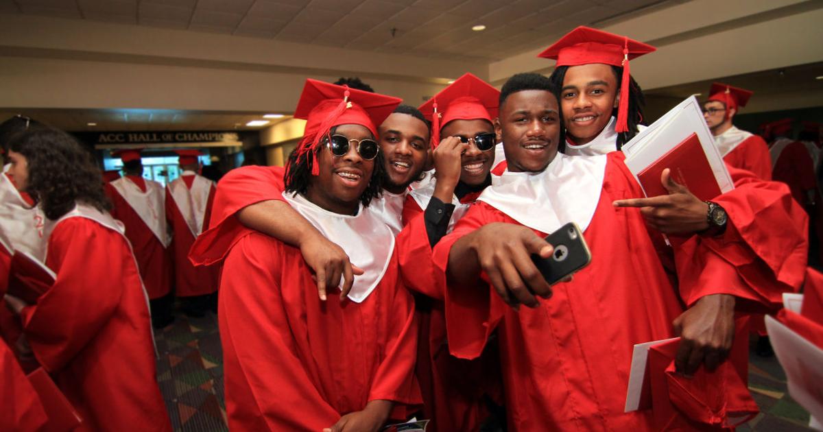 Wingate Graduation T. Wingate Andrews High graduation