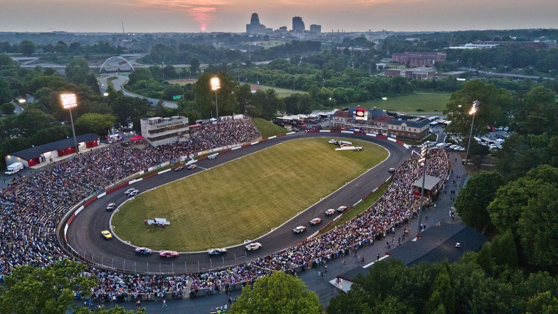 Bowman Gray Hosts Saturday Night Demolition Derby And Races