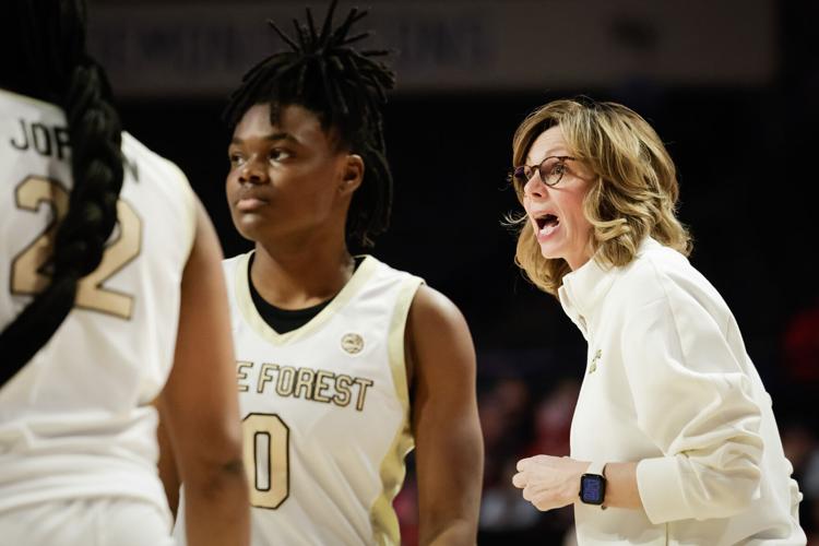 Wake Forest N.C. State Womens Basketball