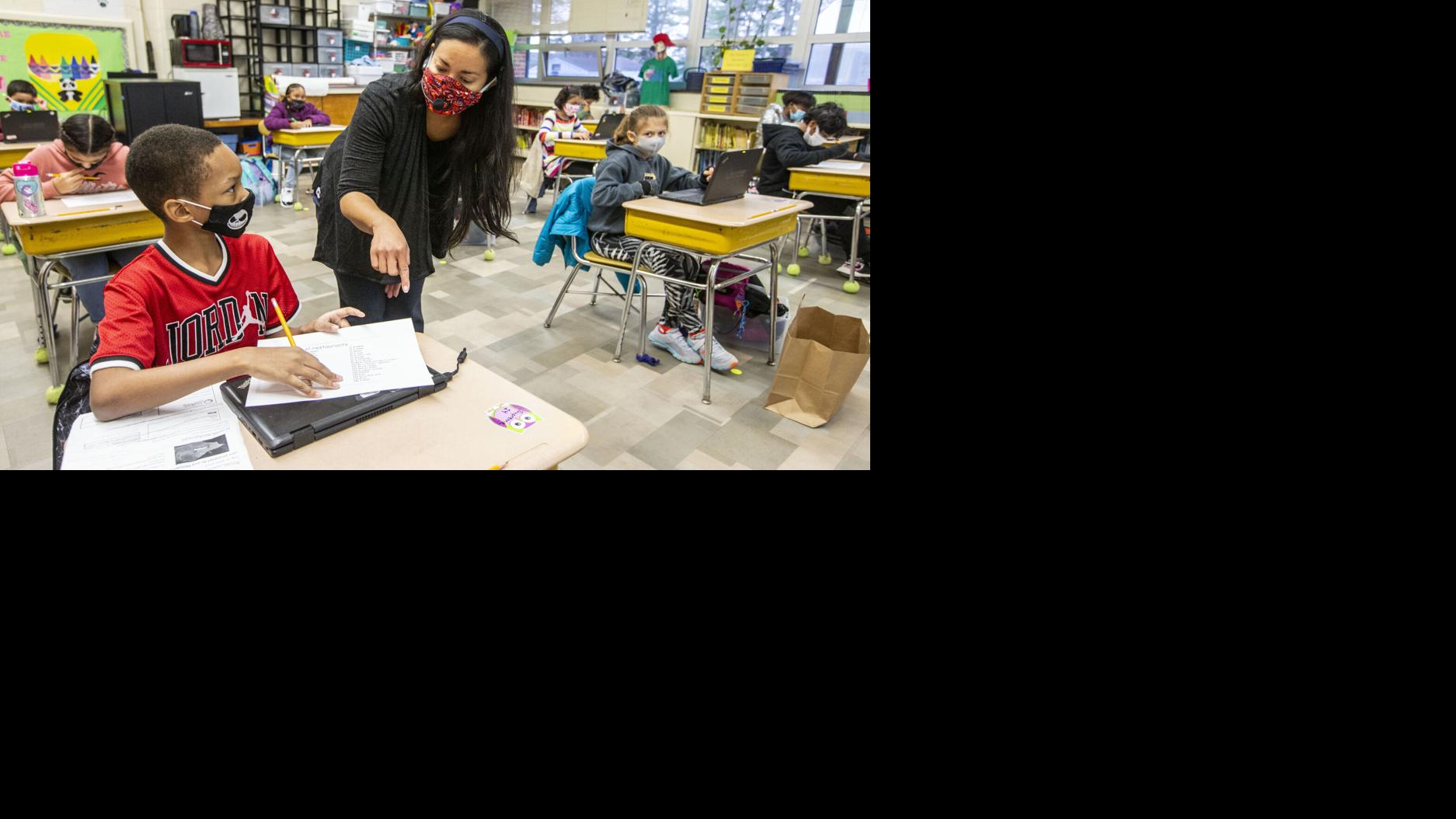 Most Of Guilford County Schools Elementary Students Are Now Learning In Person After Months Of Remote Learning Because Of The Pandemic Education Greensboro Com