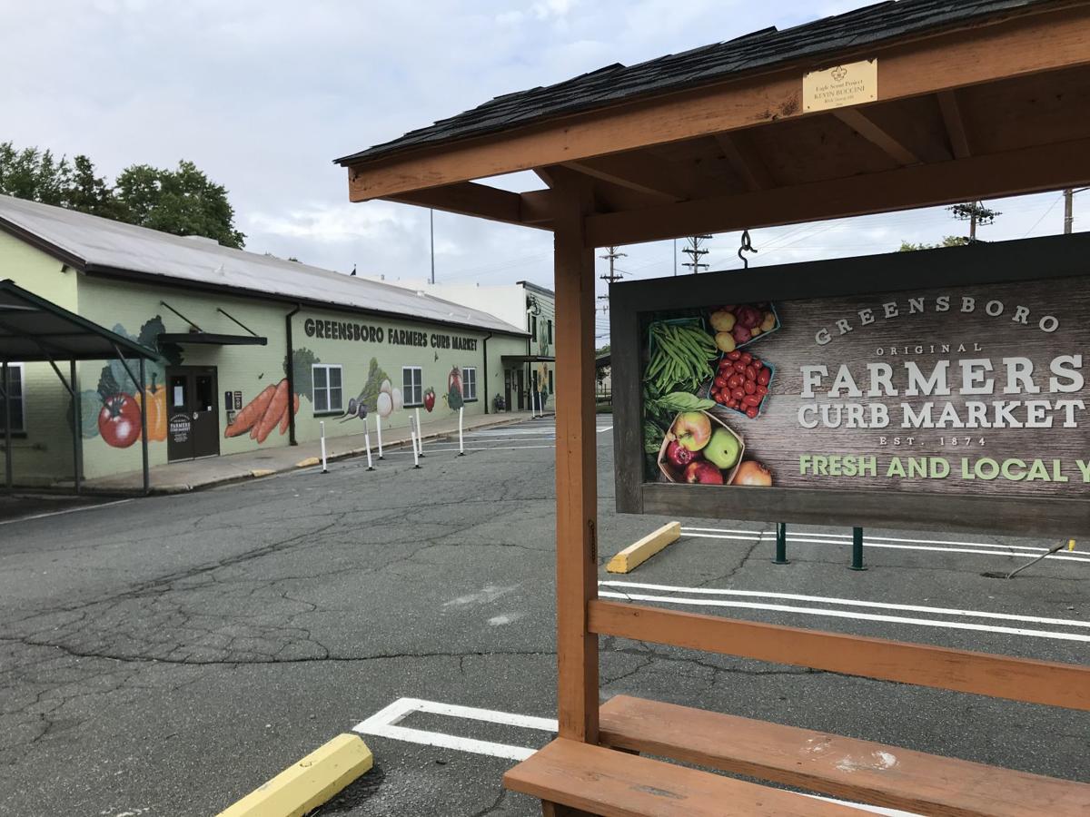 Greensboro Farmers Curb Market has reopened with outdooronly market