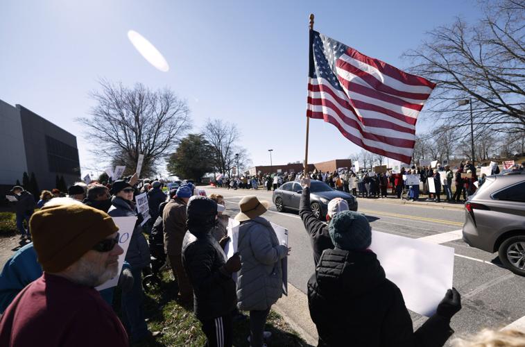 Tillis Protest