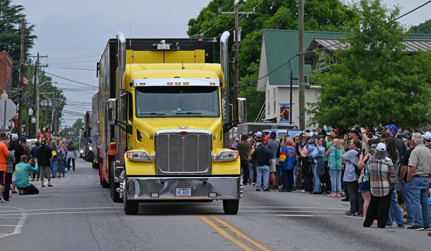 NASCAR hauler parade (copy)