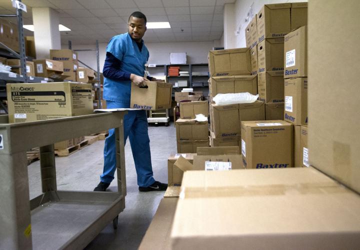 Through Project SEARCH, students learn basic job skills and interpersonal skills.