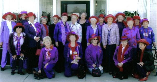 Red Hat chapter still enjoys shopping, tea