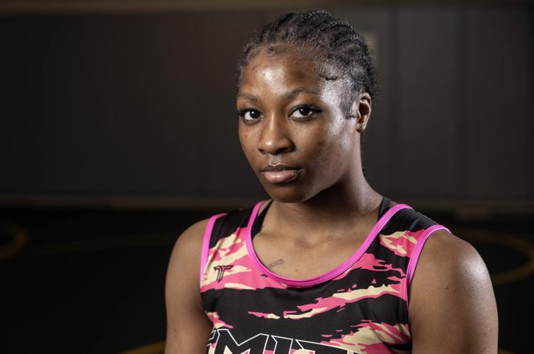 Breyanna Mitchell makes history as Smith girls wrestler