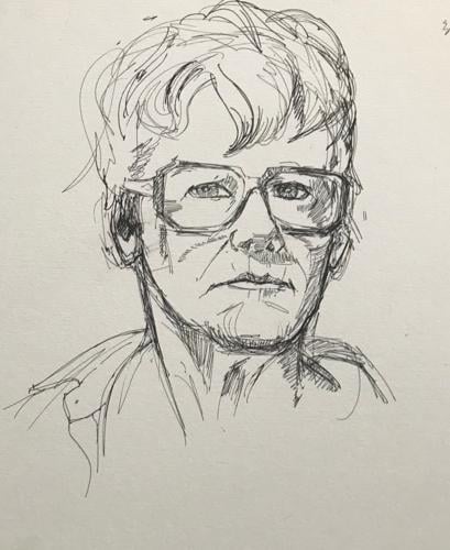Maggie Fickett self portrait