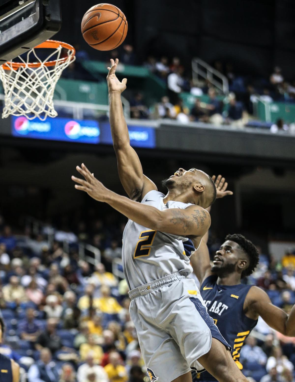 Uncg Hits The Road For A Matchup With No 3 Kansas At Historic