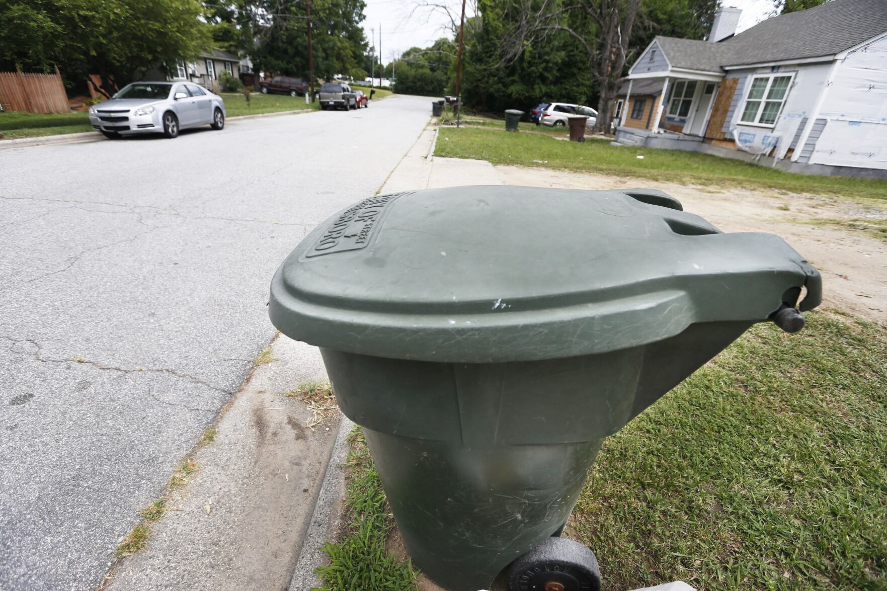 Curb appeal Leave your trash can out In Greensboro that could