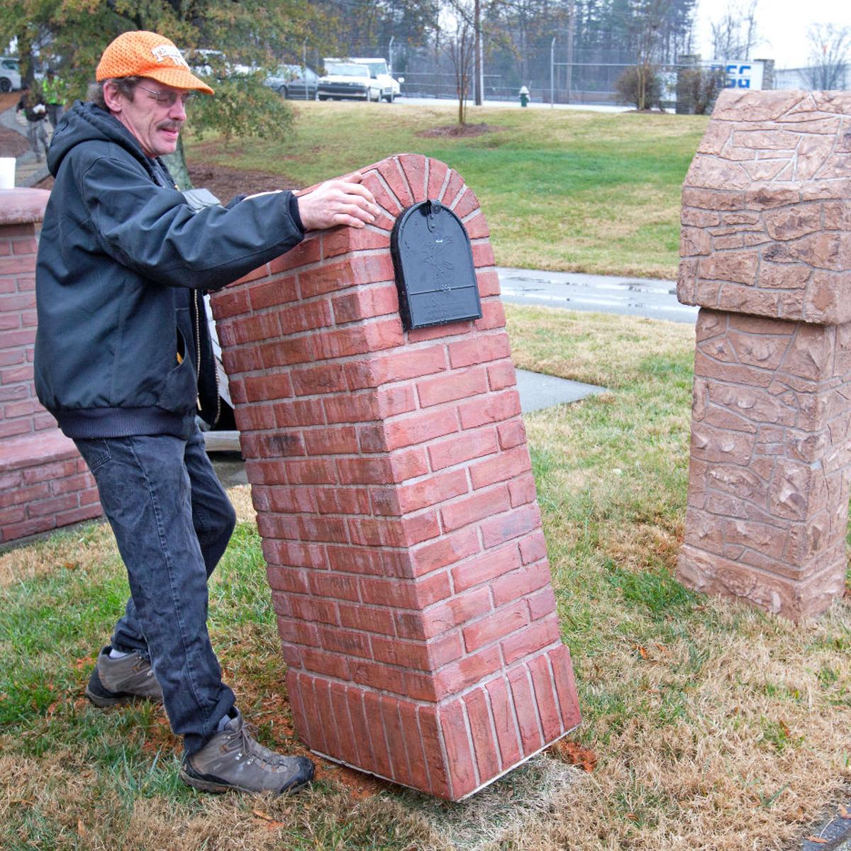 Popular faux brick mailbox Building A Better Mailbox Latest News Greensboro Com Popular faux brick mailbox Building A Better Mailbox Latest News Greensboro Com