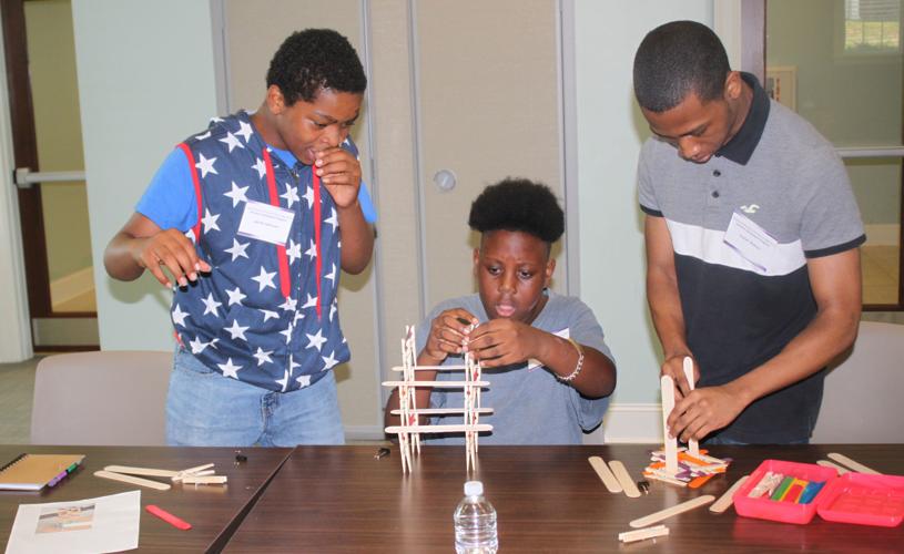 Summer Enrichment Program participants try architecture