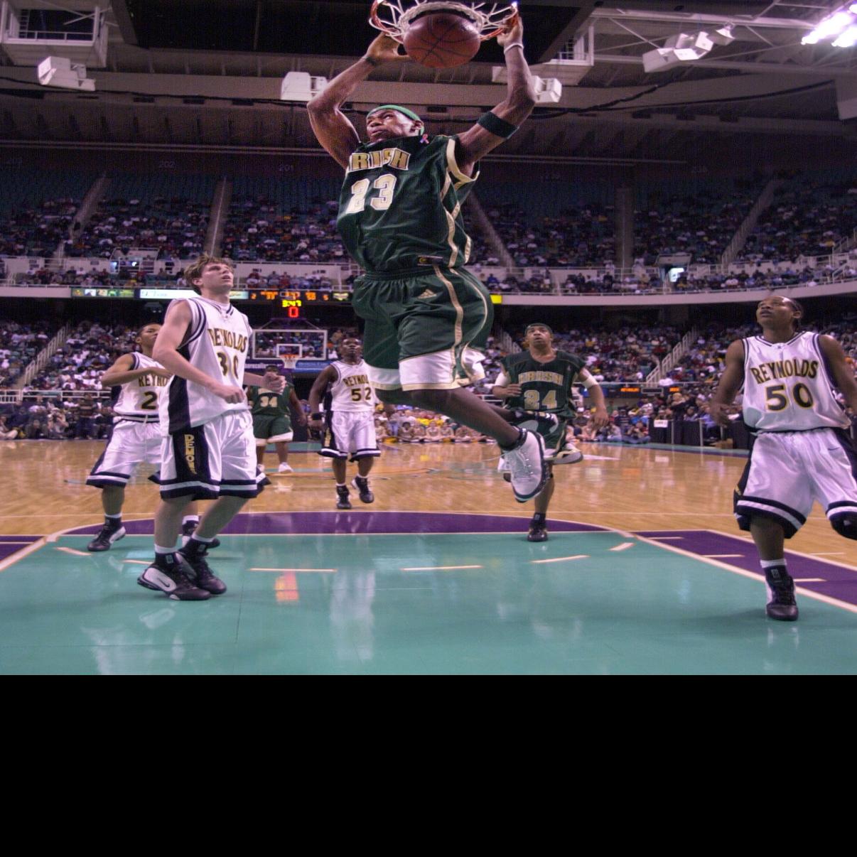 15 Years Ago Lebron James In Greensboro Hsxtra Greensboro