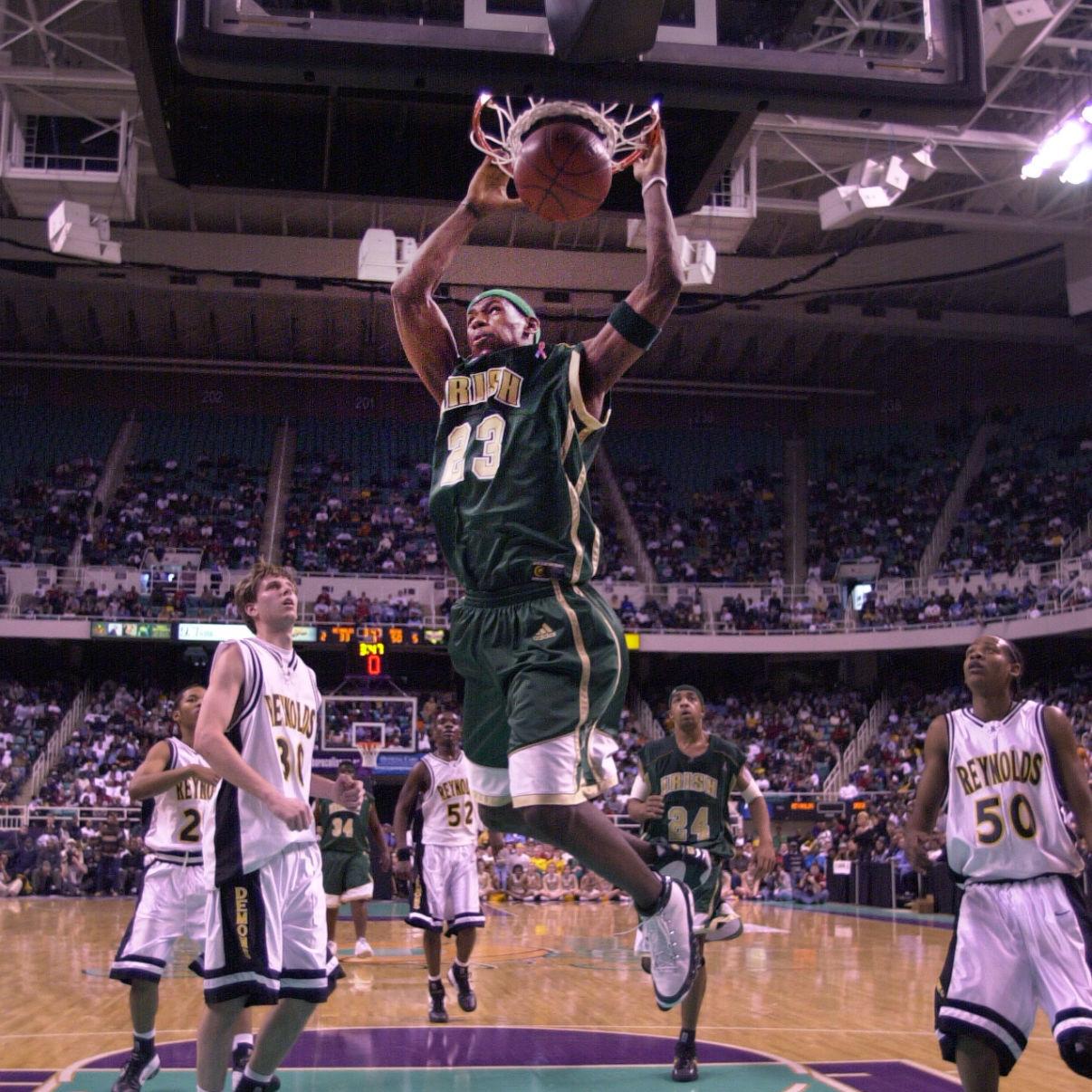 15 Years Ago Lebron James In Greensboro Hsxtra Greensboro High School Sports Greensboro Com