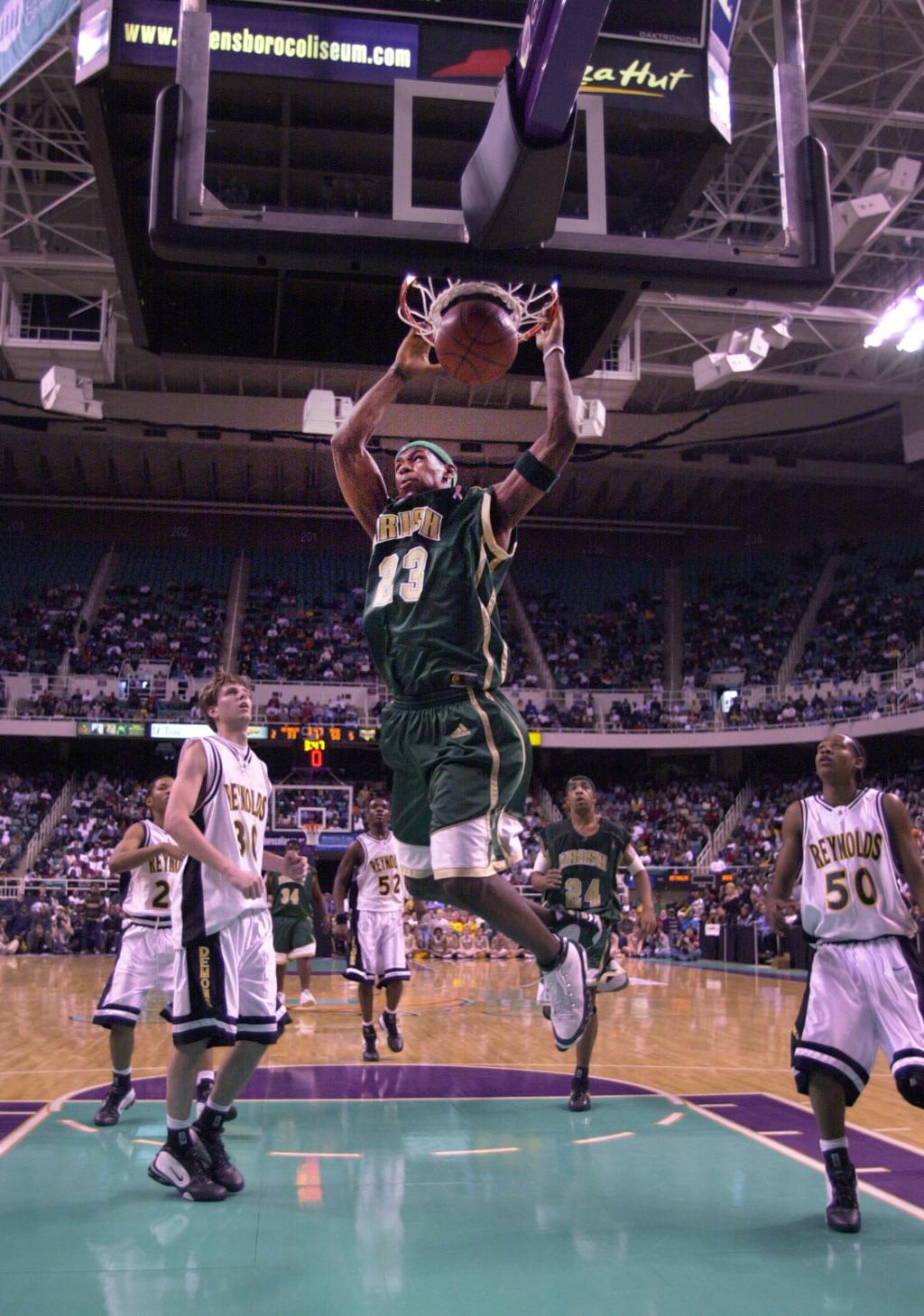 15 Years Ago Lebron James In Greensboro Hsxtra Greensboro Com